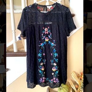 Umgee embroidered dress